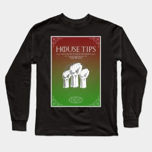 House Tips Green Long Sleeve T-Shirt